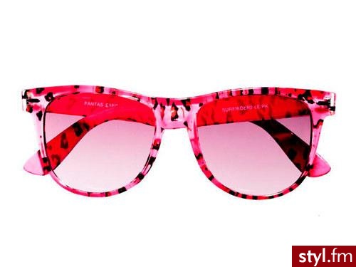 niebywale optymistyczne okulary przeciwsłoneczne firmy Fantas-Eyes - 18$ - Nakrycia głowy Dodatki Moda