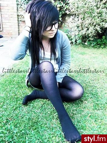 EMO Alternatywne Średnie Fryzury
