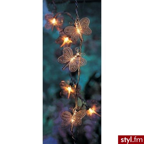 świecąca girlanda z 10 motylkami - 12.99$ - Gadżety Inne Moda