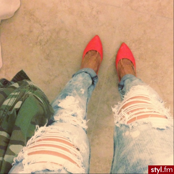 Jeansy Spodnie Moda