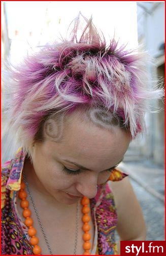 Punk Rock Alternatywne Średnie Fryzury