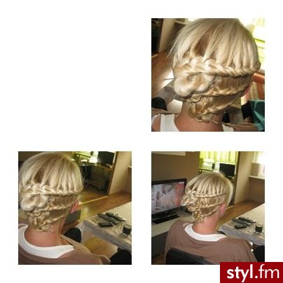 Blond Warkocze Proste Na co dzień Długie Fryzury