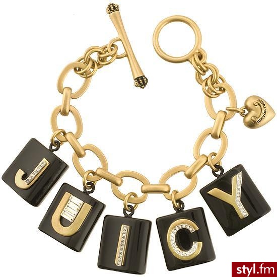 Jak widać bransoletka Juicy Couture - Pozostałe Dodatki Moda