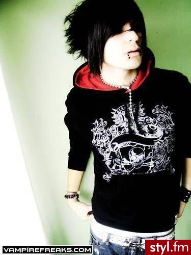 EMO Alternatywne Średnie Fryzury