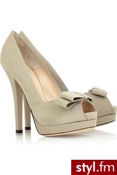 FENDI. FENDI Grosgrain bow-front pumps
€450 - Pozostałe Buty Moda