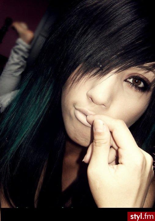 EMO Alternatywne Średnie Fryzury