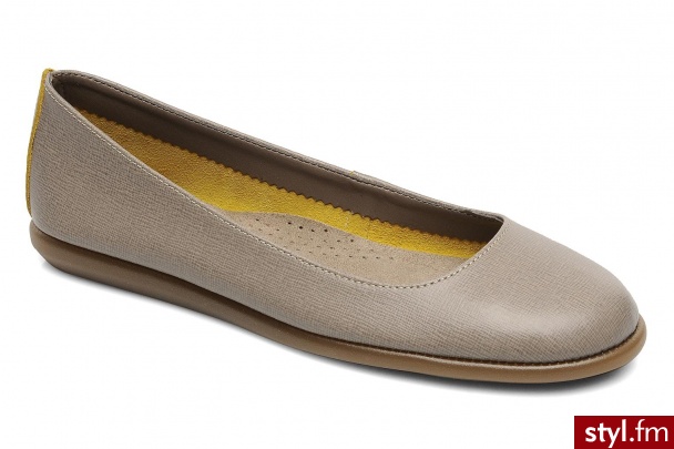 Aerosoles Balerinki Sparkling (Szary) - Balerinki Buty Moda