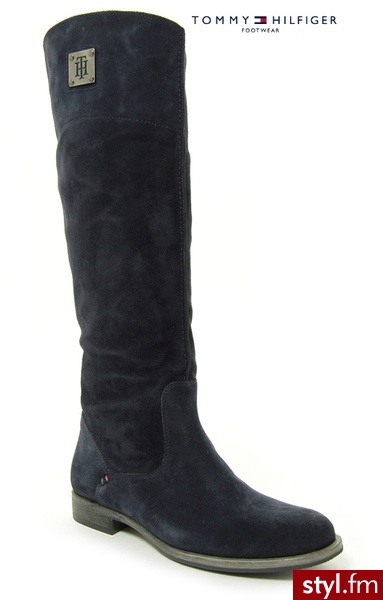 Tommy Hilfiger HEATHER 12B MIDNIGHT - Kozaki Buty Moda