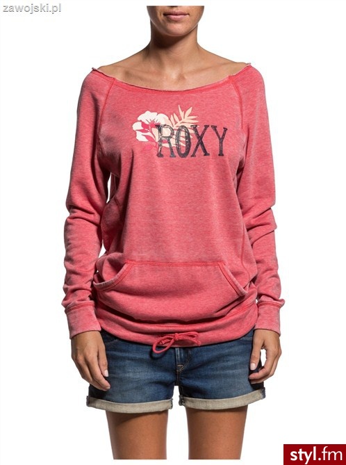 ROXY Bluza CORAL melanżowa do szortów SST - Bluzy Ciuchy Moda