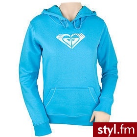 Roxy Bluza damska BEACH BRIGHTS FLEECE niebieska roz.S - Bluzy Ciuchy Moda