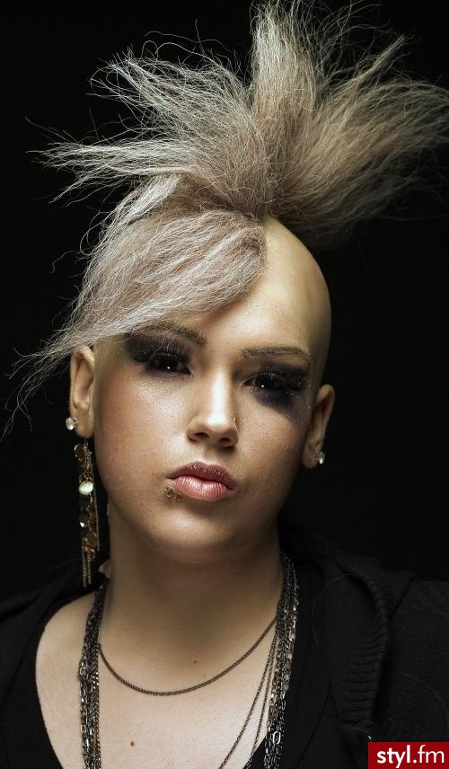 Punk Rock Alternatywne Średnie Fryzury