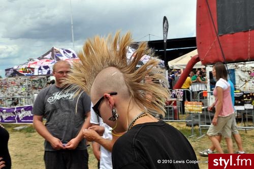 Punk Rock Alternatywne Średnie Fryzury