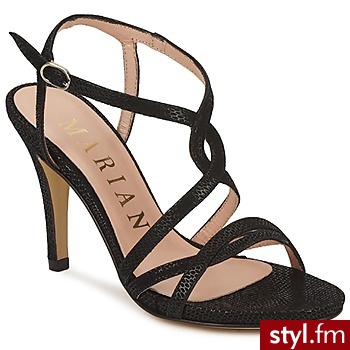 Marian Sandały BIzBIz Black - Sandały Buty Moda