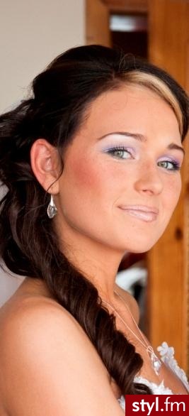 make up. wlasnorecznie wykonany przez panne mloda :) - Makijaże