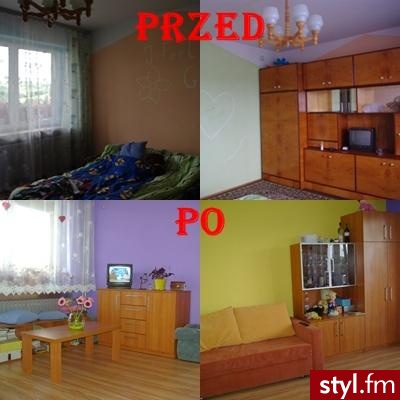 efekt remontu. co nowego: meble,panele,lampa,łóżko,lustro,kolor ścian,stoli,regał poziomy,firanka, - Mój pokój Wnętrza