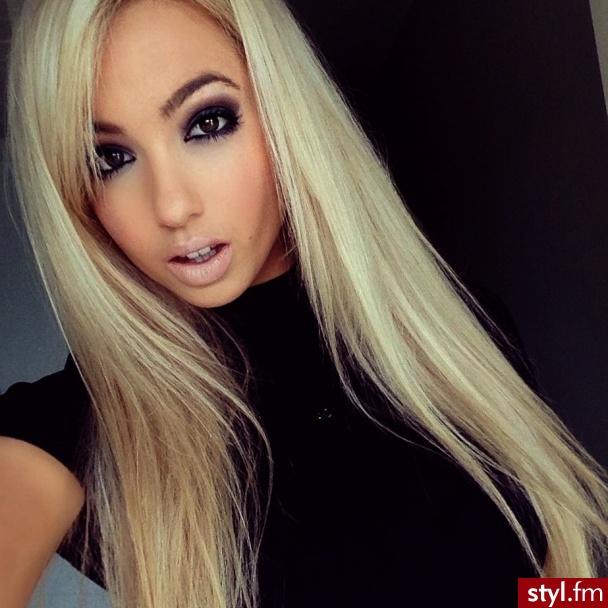 Blond Rozpuszczone Proste Na co dzień Długie Fryzury