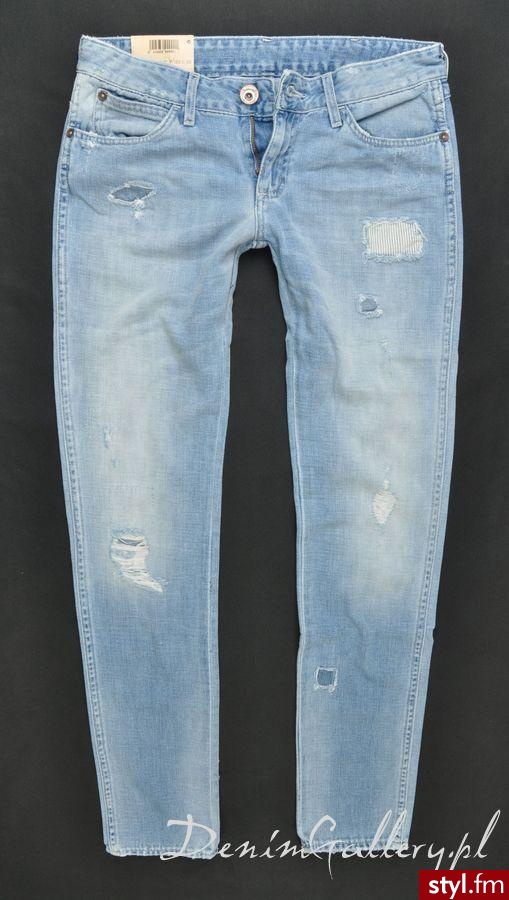 Jeansy Spodnie Moda