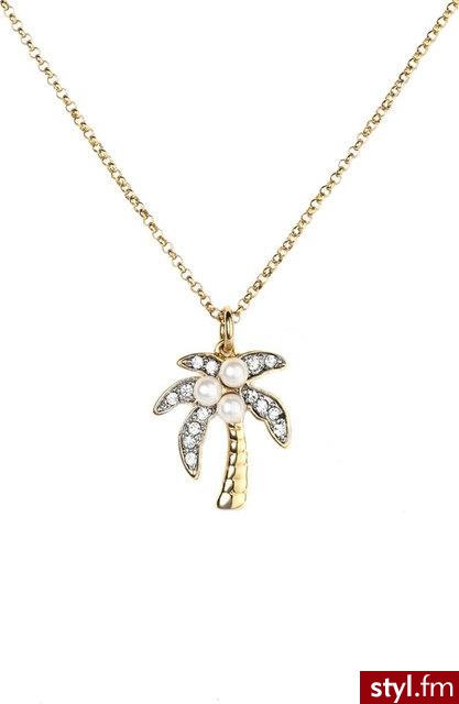 Juicy Couture. Złota palemka wysadzana perełkami. Cena: $48 - Pozostałe Dodatki Moda
