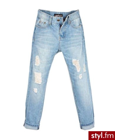 Jeansy Spodnie Moda