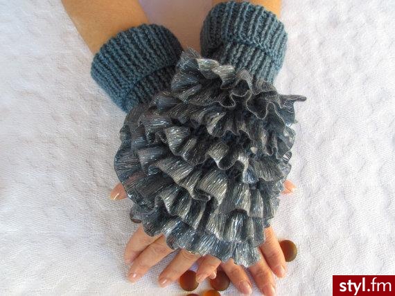 Rękawiczki Dodatki Moda