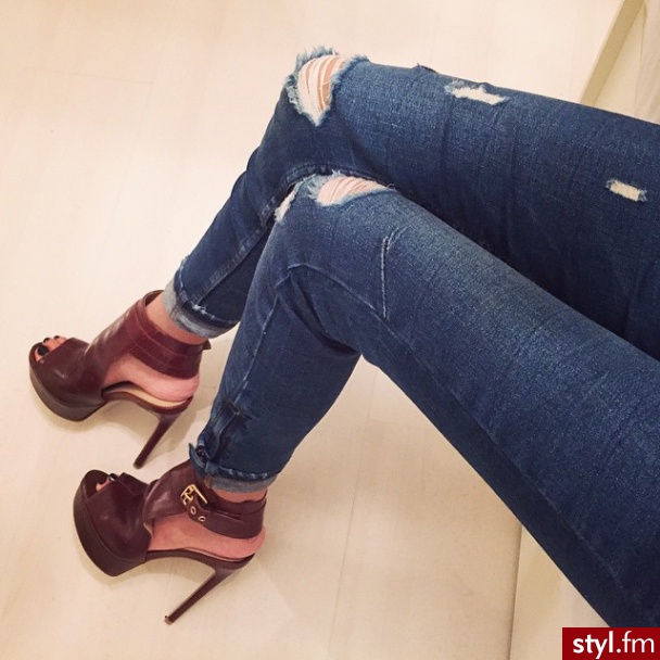 Jeansy Spodnie Moda