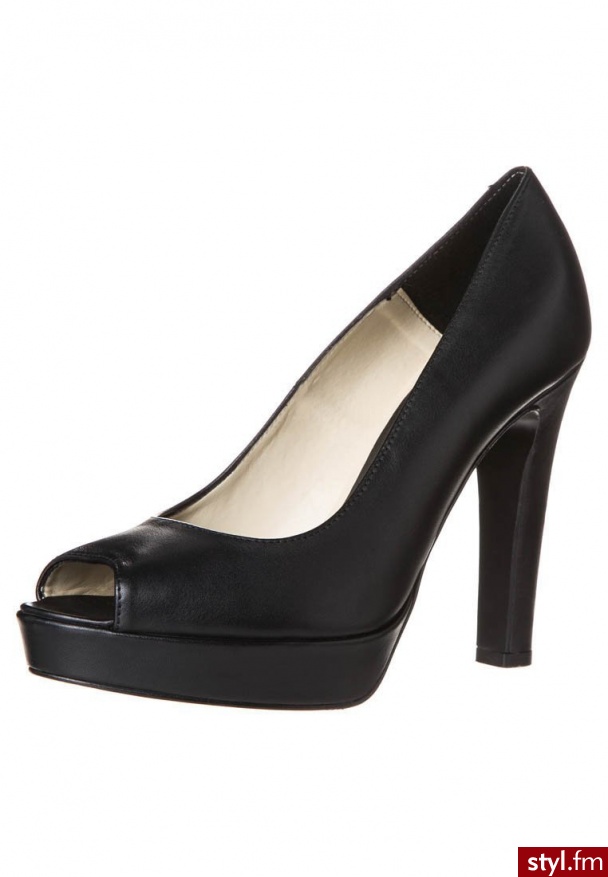 Mai Piu Senza Szpilki Peep Toe czarny (1927) - Szpilki Buty Moda