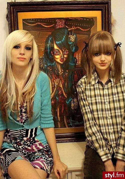 Blond Rozpuszczone Proste z grzywką Na co dzień Długie Fryzury