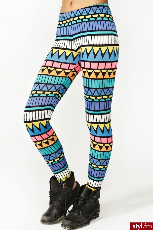 Leginsy Spodnie Moda