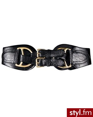 pasek ze skory aligatora Ralph Lauren 3.295$ - Pozostałe Dodatki Moda