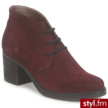 Janet Sport DERBY DRIADE BORDEAUX / Red - Pozostałe Buty Moda