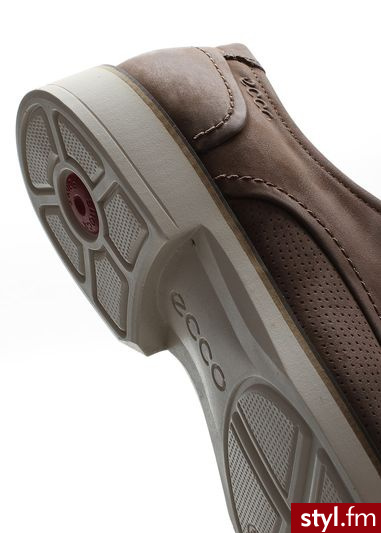 ECCO Półbuty biarritz brązowy - Półbuty Buty Moda