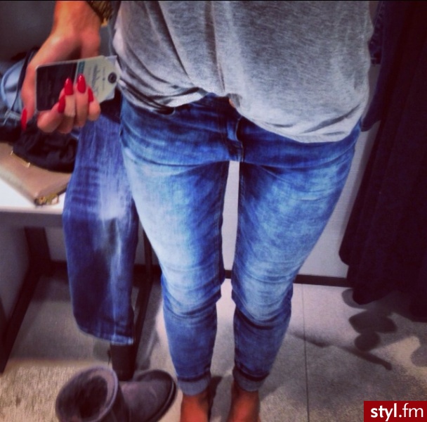 Jeansy Spodnie Moda