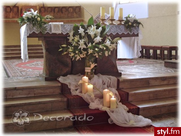 Dekoracje ślubne Ślub Moda