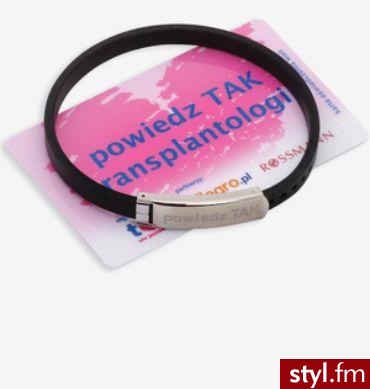 Bransoletka POWIEDZ TAK TRANSPLANTOLOGII. (Sama mam taką) - Misz-masz