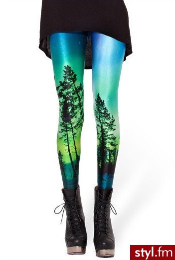 Leginsy Spodnie Moda