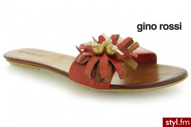 Gino Rossi DL635L - Klapki Buty Moda
