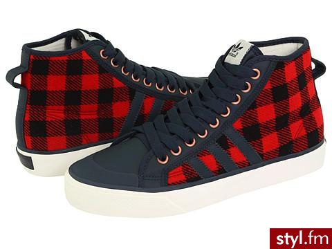adidas Originals Nizza Hi - Pozostałe Buty Moda