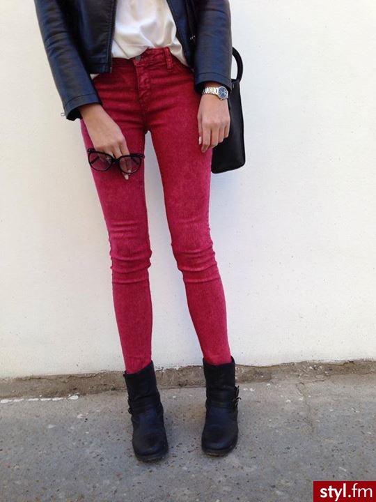 Jeansy Spodnie Moda