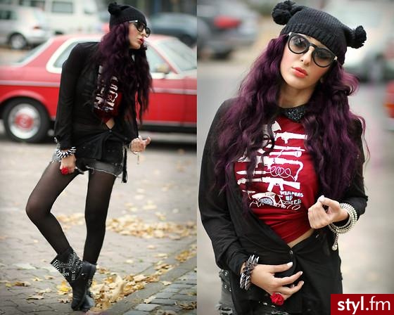 Kolor włosków <3 - Moda uliczna Inne Moda