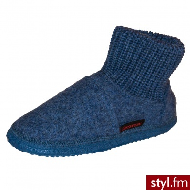Giesswein Boys Kapcie KUNDL jeans - Pozostałe Buty Moda