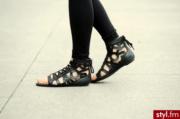 Sandały Buty Moda