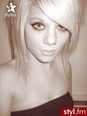 Średnie Fryzury
