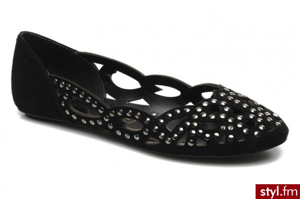 Ash Balerinki Iman Bis (Czarny) - Balerinki Buty Moda