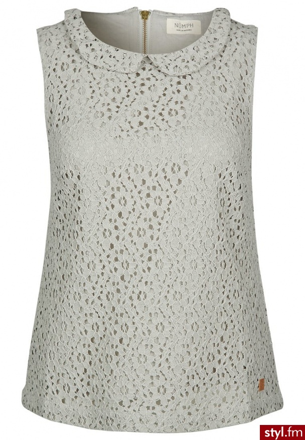 Nümph BIANCA Tunika szary 7113039 - Tuniki Ciuchy Moda