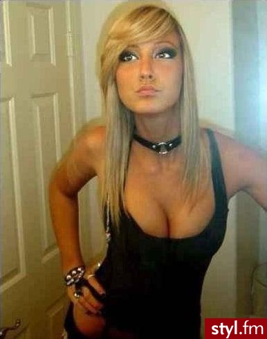 Blond Rozpuszczone Proste z grzywką Na co dzień Długie Fryzury