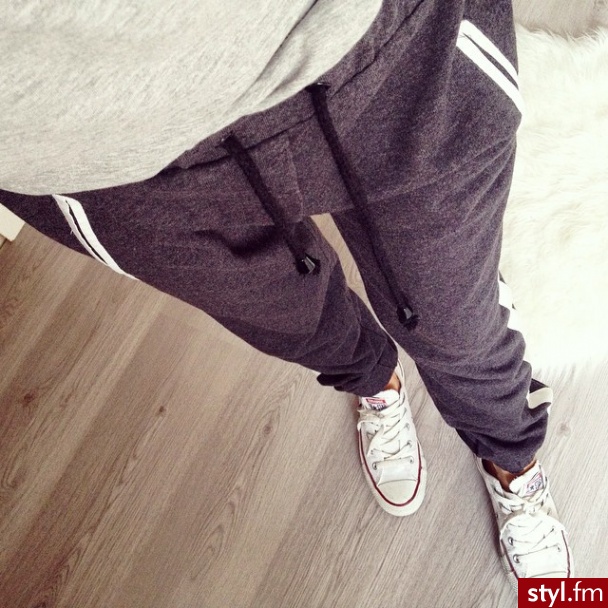 Dresowe Spodnie Moda