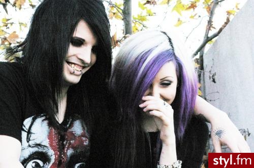 EMO Alternatywne Średnie Fryzury