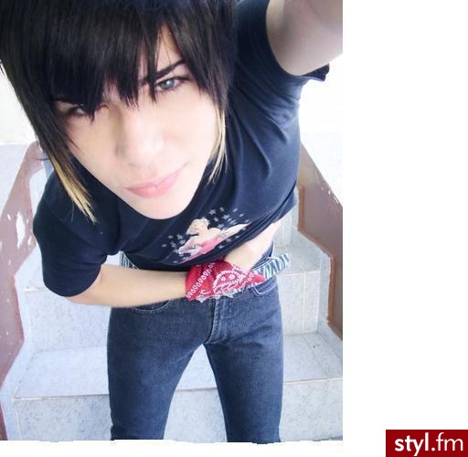 EMO Alternatywne Średnie Fryzury