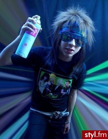 EMO Alternatywne Średnie Fryzury