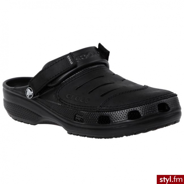 Crocs Klapki Yukon Black - Klapki Buty Moda